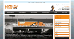 Desktop Screenshot of lansingmoving.com
